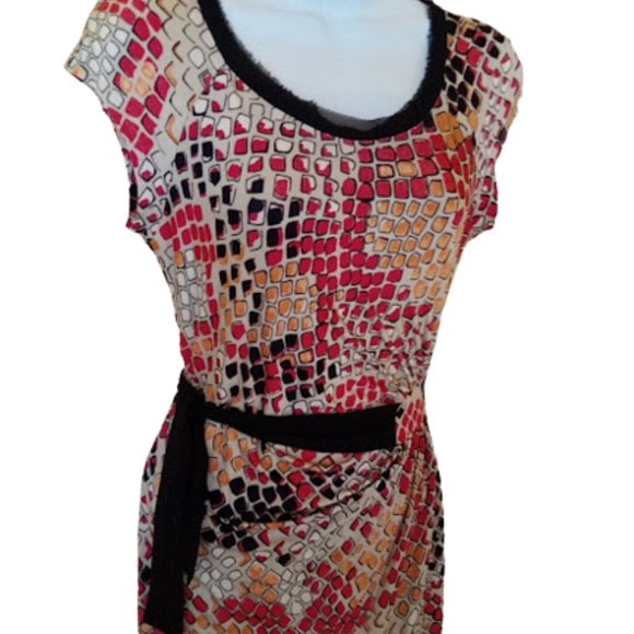 VINTAGE Canadian Designer Midi Pencil Dress Size XS  --- - Picture 2 of 5